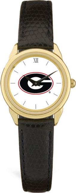 CSI Women's Black Leather Watch(Gift Boxed) With Colored Medallion - ONLINE ONLY