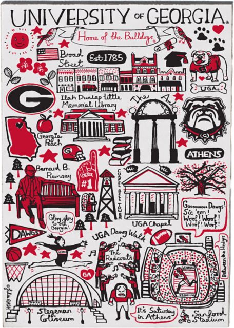 University of Georgia Julia Gash Jumbo Magnet