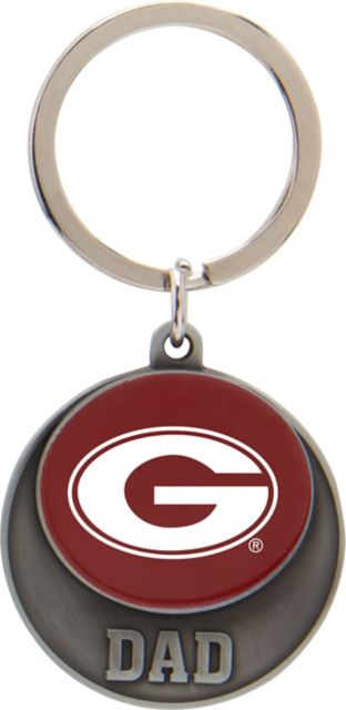 University of Georgia Dad Keychain