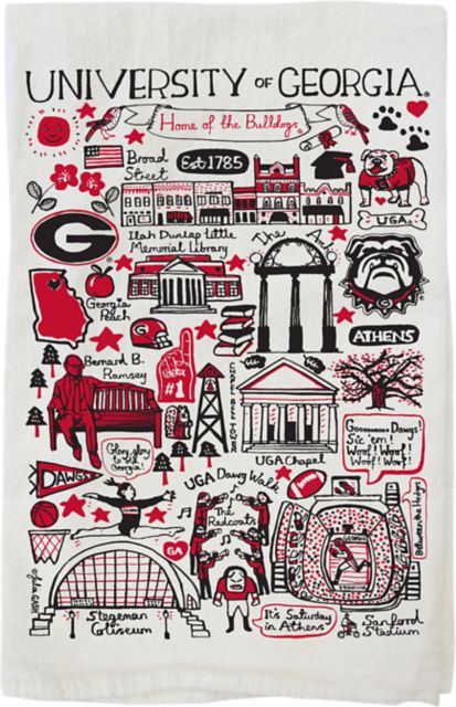University of Georgia Kitchen Towel