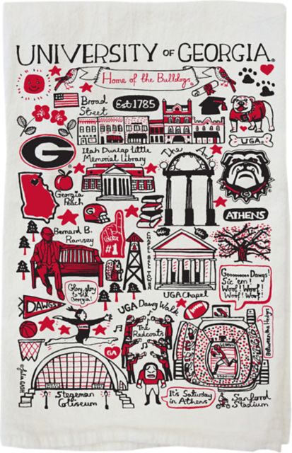 University of Georgia Kitchen Towel