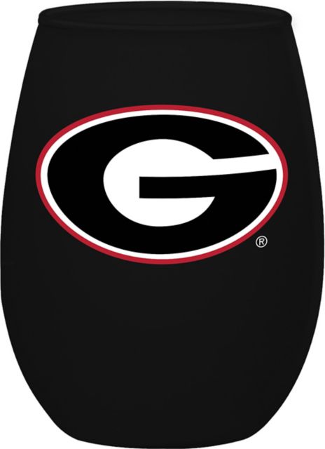 University of Georgia Wine Glass
