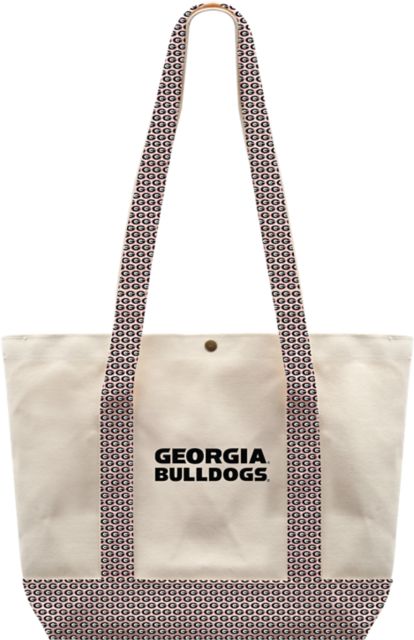 University of Georgia Heavyweight Snap Tote Bag