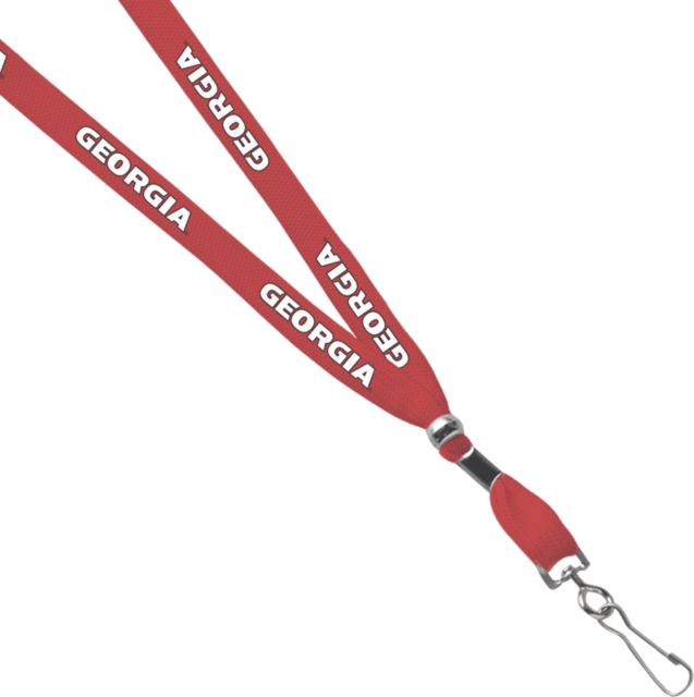 University of Georgia 3/8 Swivel Hook Lanyard