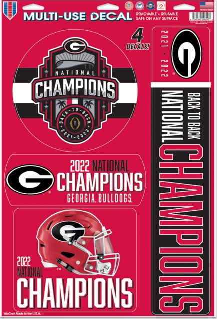 UGA 2022 National Champions Car Flag –