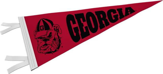 University of Georgia Bulldogs 12'' x 30'' Pennant