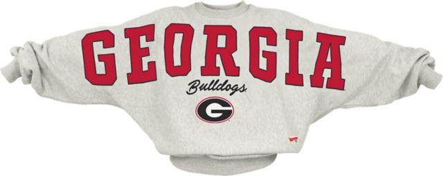 University of Georgia Women's Oversized Crewneck Sweatshirt
