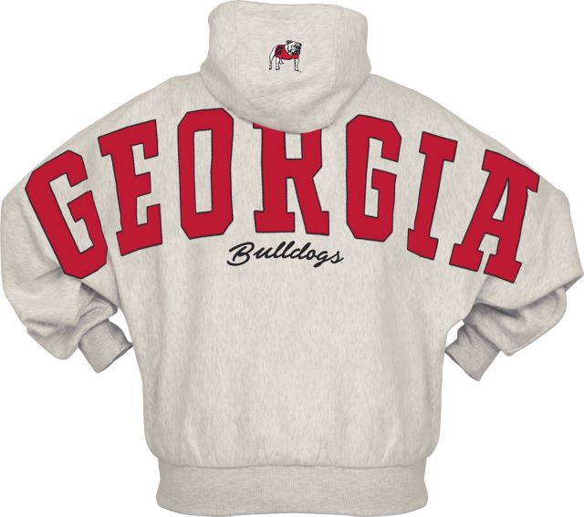 University of Georgia Bulldogs Women's Oversized Hooded Sweatshirt