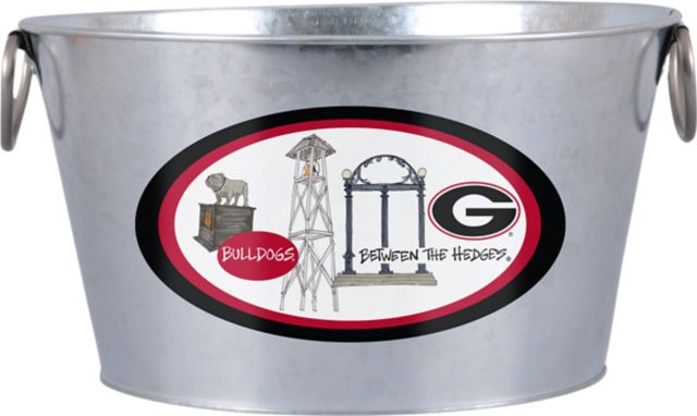 University of Georgia Metal Beverage Bucket