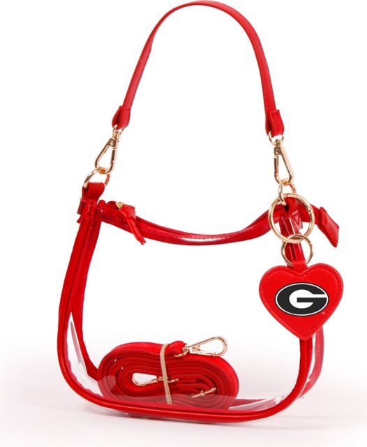 University of Georgia Clear Purse