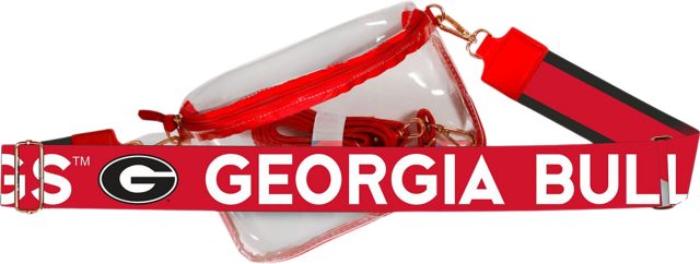 University of Georgia Clear Purse