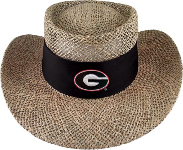 Straw Gambler Hat - Interlocking GS – Southern Exchange Company