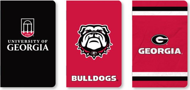 University of Georgia Mini Notebook - 3 Pack