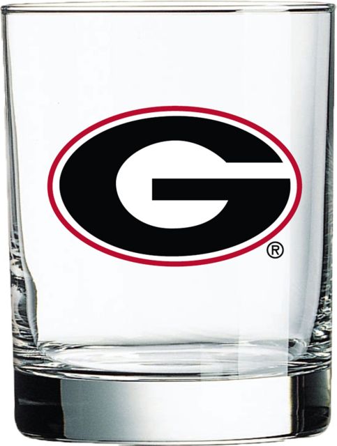 University of Georgia Double Old Fashioned 14 oz. Glass