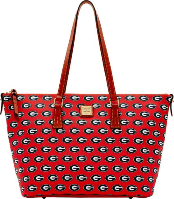 University of Georgia Dooney Bourke Shopper Purse University Of