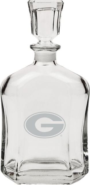University of Georgia Whiskey Decanter