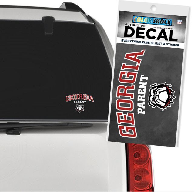 University of Georgia Bulldogs Parent Decal