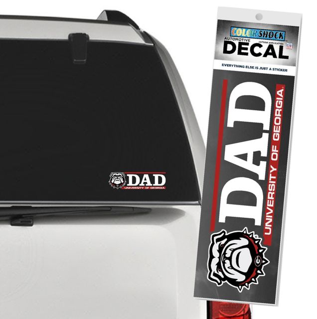 University of Georgia Bulldogs Dad Decal