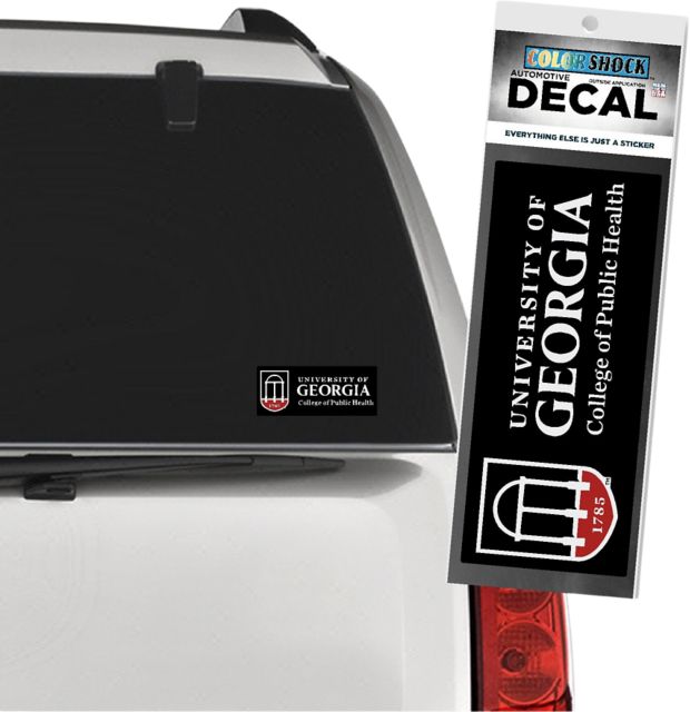 University of Georgia College of Public Health Decal