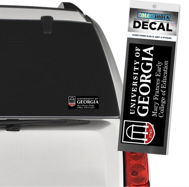 University of Georgia Mary Frances Early College of Education Decal