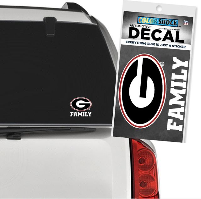 University of Georgia Family Decal