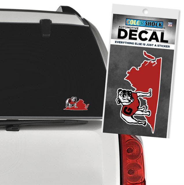 University of Georgia Virginia Alumni Decal