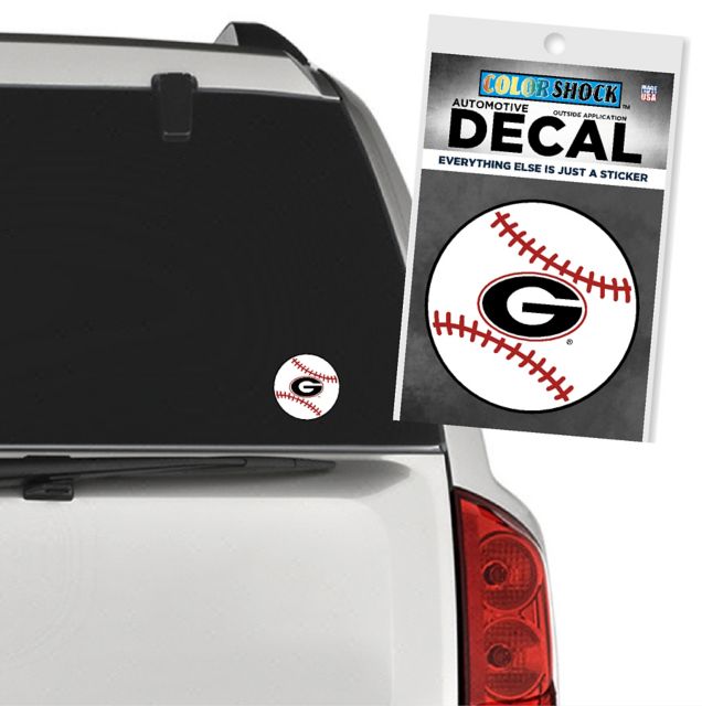 University of Georgia Baseball Decal