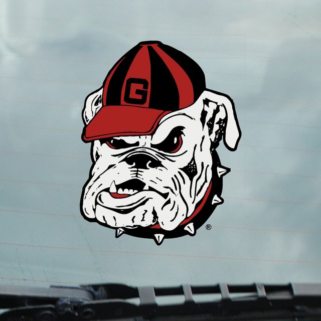 University of Georgia Bulldogs Cling Decal