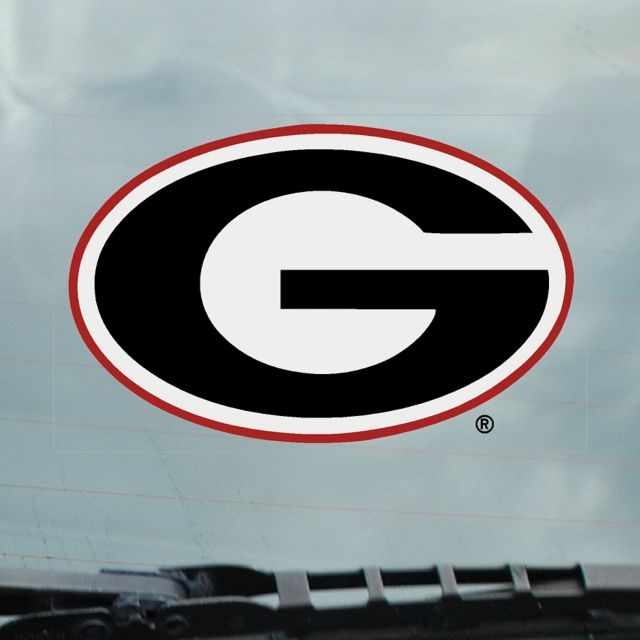 University of Georgia Cling Decal