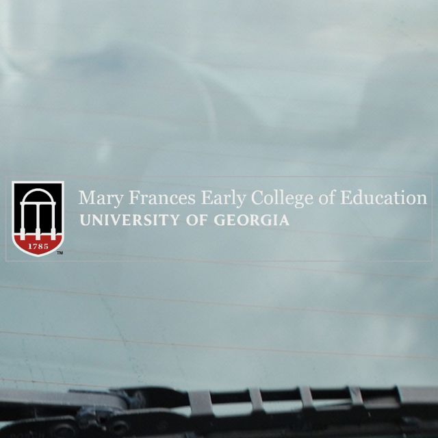 University of Georgia Mary Frances Early College of Education Decal