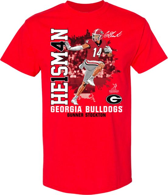 University of Georgia Football Short Sleeve T-Shirt - G STOCKTON