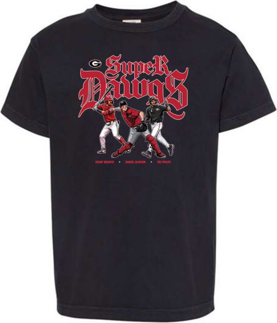University of Georgia Baseball Super Dawgs Youth Short Sleeve T-Shirt