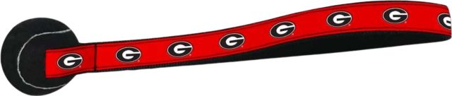 University of Georgia Dog Tennis Ball Toy