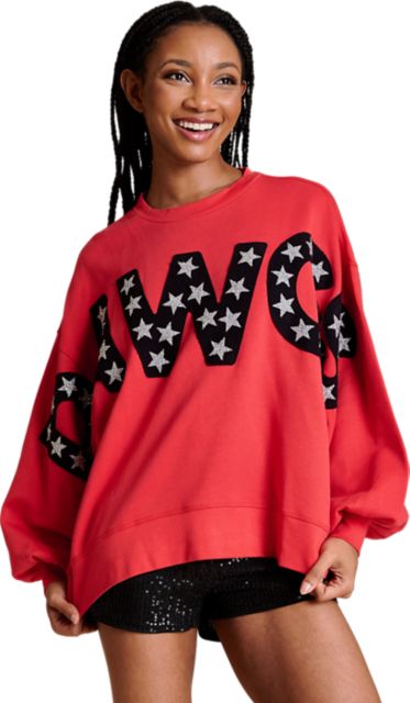 University of Georgia Women's Balloon Sleeve Top