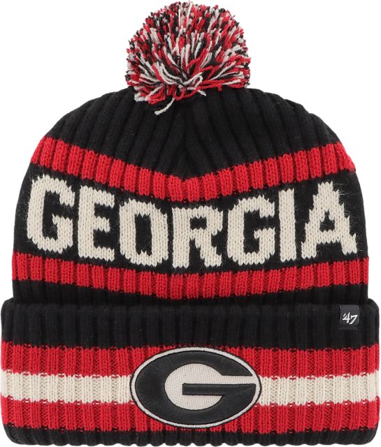 University of Georgia Knit Cuff Pom Hat