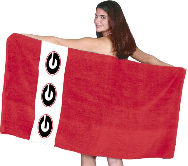 University of Georgia 30'' x 60'' Beach Towel