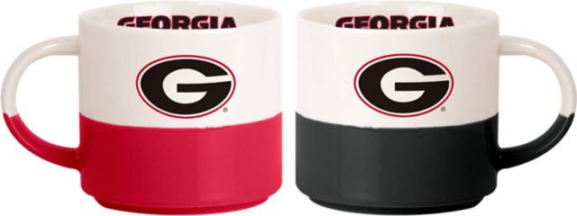 University of Georgia 15 oz. Stackable Mug Set