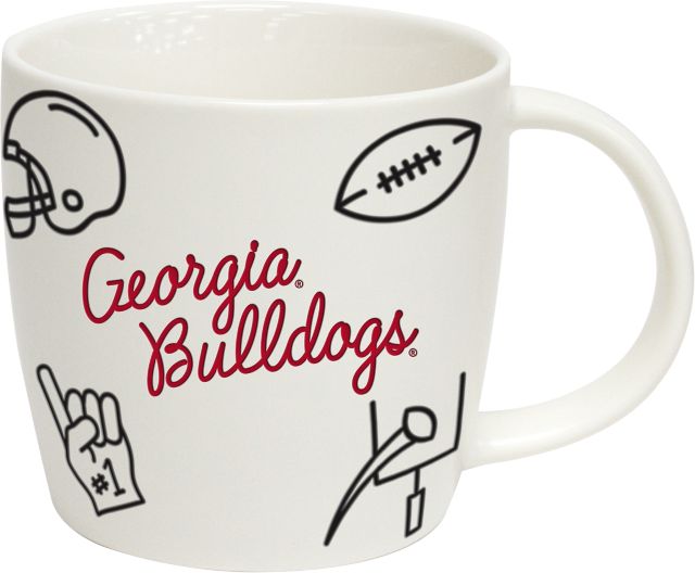 University of Georgia 18 oz. Football Mug