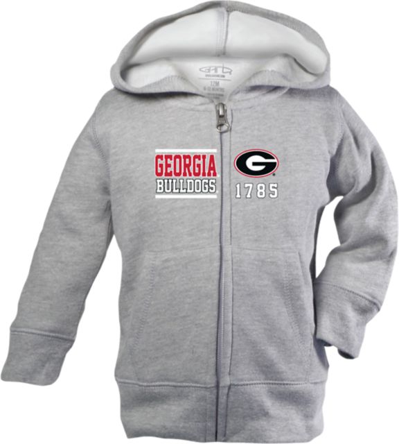 University of Georgia Infant Full-Zip Hooded Sweatshirt