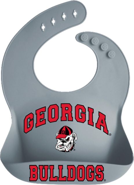 University of Georgia Bulldogs Infant Silicone Bib