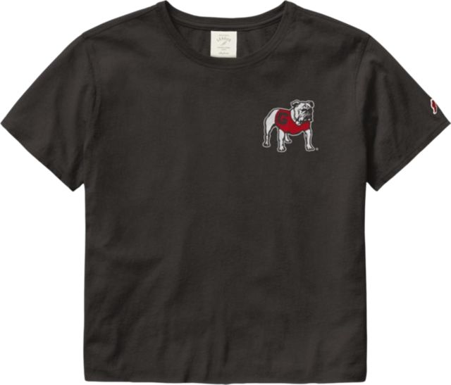 University of Georgia Bulldogs Women's Cropped Short Sleeve T-Shirt