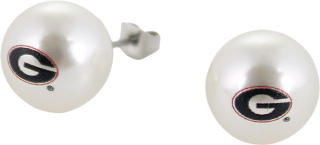 University of Georgia Stud Earrings