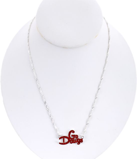 University of Georgia 17 Necklace"