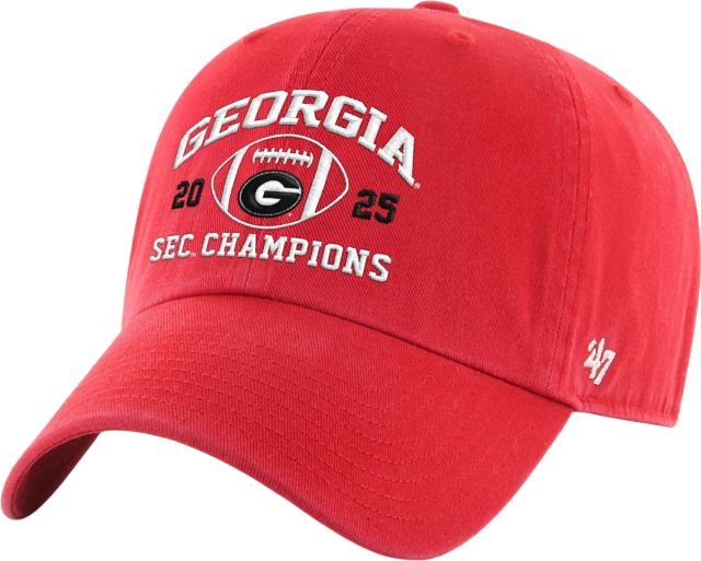 University of Georgia Bulldogs Football 2025 SEC Champions Cap
