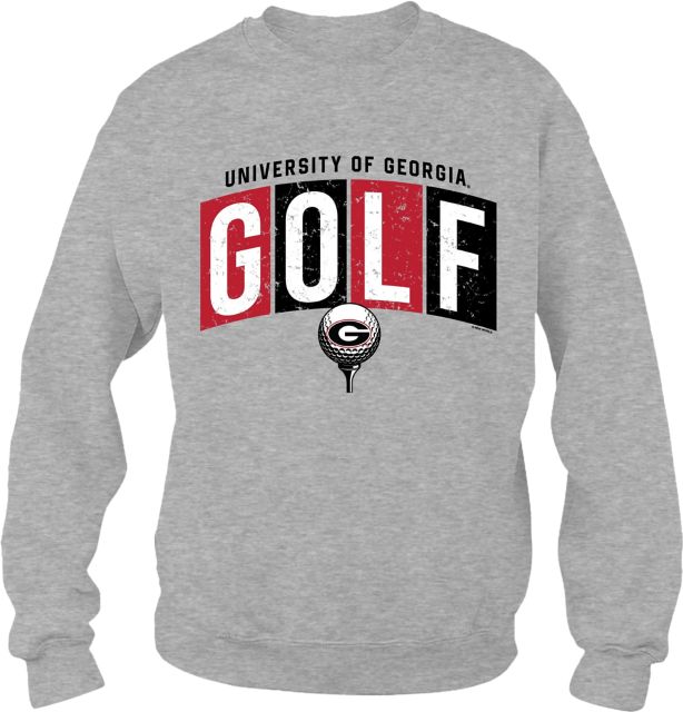 University of Georgia Golf Crewneck