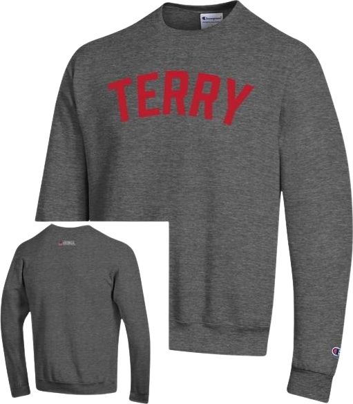 Terry cloth sweatshirt clearance college