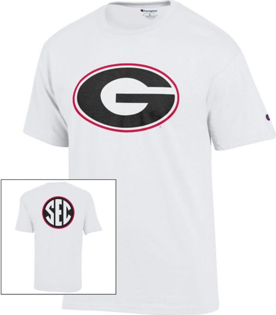 University of Georgia College of Agricultural & Environmental Sciences Short Sleeve T-Shirt | Champion Products | Scarlet Red | Medium