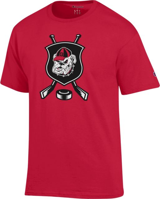 University of Georgia Bulldogs Hockey Short Sleeve T-Shirt