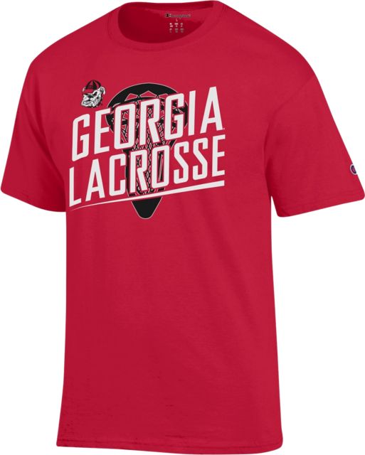 University of Georgia Bulldogs Lacrosse Short Sleeve T-Shirt