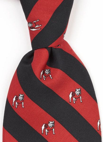 University of Georgia Silk Tie